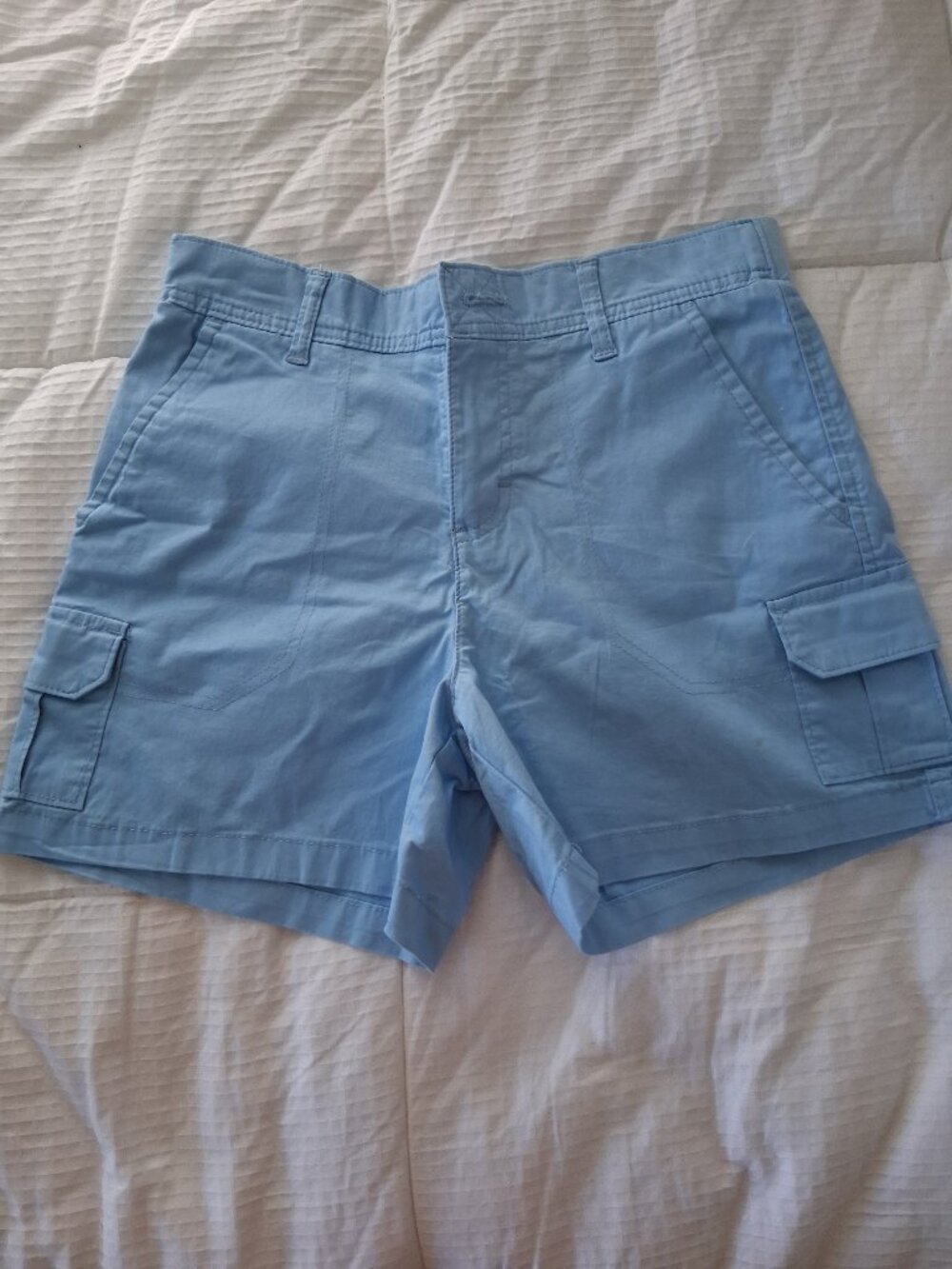 Size 6 women's Lee shorts light blue